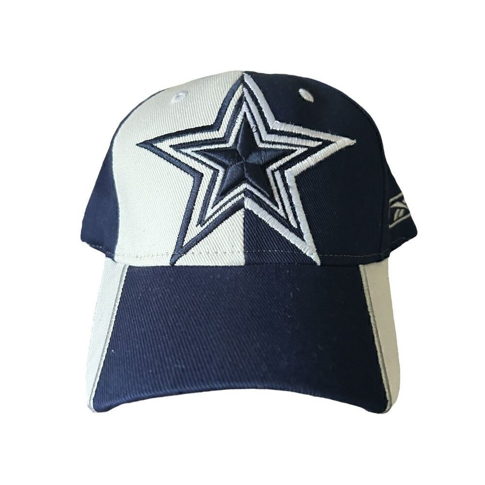 Vintage Dallas Cowboys Hat Cap Mens Strapback Reebok DFW NFL NWOT‎